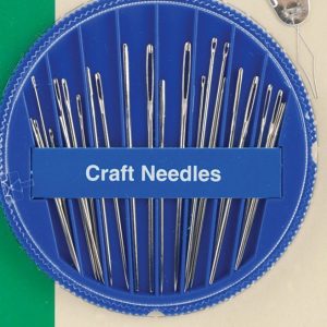 25 Piece High Carbon Steel Craft and Sewing Needles Set 
