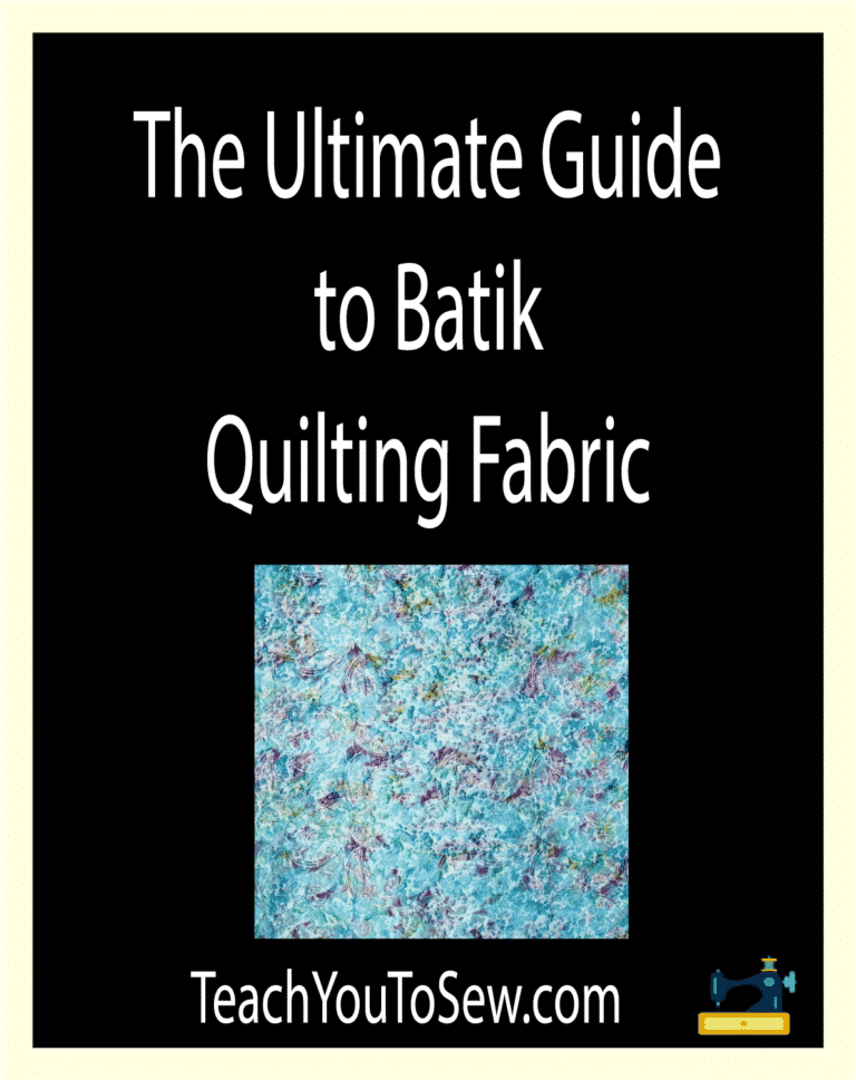 Batik Quilting Fabric: All You Need To Know