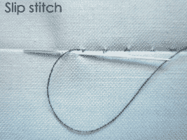 How to Sew a Slip Stitch