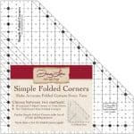 Antler Quilt Design AQDR1 Simple Folded Corners Ruler product image