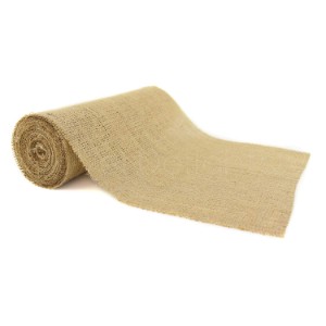 CleverDelights 12in Natural Burlap Roll Product Image