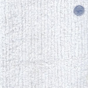 Terry Chenille White 57in Wide Cotton Fabric by the Yard TC0501-596 Product Image