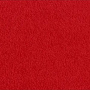 Fabric Bravo Red Anti Pill Solid Fleece Fabric Product Image