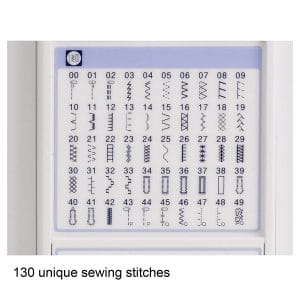 Brother HC1850 Stitch Chart