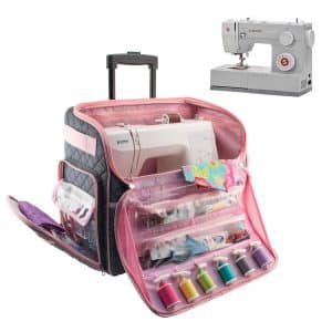 Everything Mary Deluxe Rolling Sewing Machine Tote