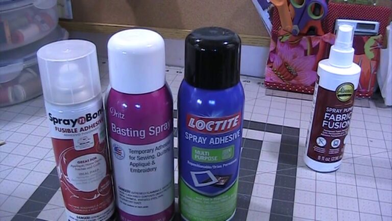 5 Best Spray Adhesives for Fabrics