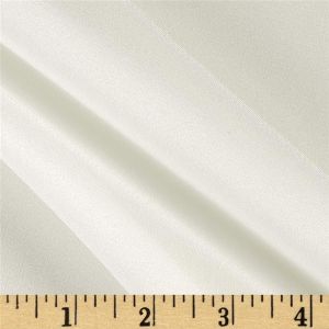 Preview Textile Group 0448195 100% Silk Chiffon Ivory Fabric by the Yard