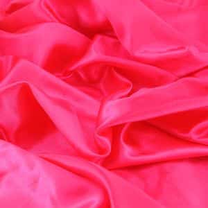 Satin Fabric Rose Color for Wedding Dress Decoration DIY Crafts 60” by 1 Yard