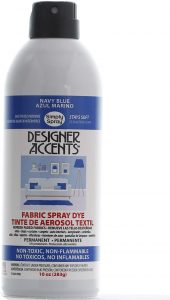 Simply Spray Designer Accents Upholstery Fabric Spray Paint Dye
