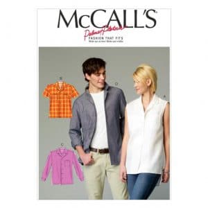 McCall’s M6932 Misses’ Men’s Shirts Pattern