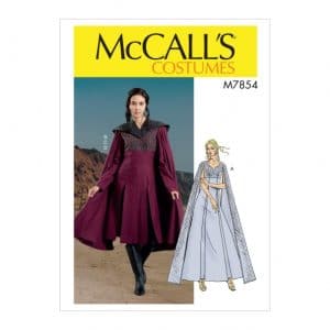 McCall’s M7854 Misses’ Costume Pattern A5