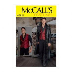 McCall’s M7821 Men’s Costume MWW