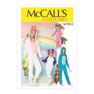McCall’s M7852 Children’s Girl’s Costume Pattern