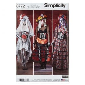Simplicity 8772 Misses’ Costumes H5