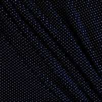 Telio Plisse Knit Print Multi Dot Navy Ecru