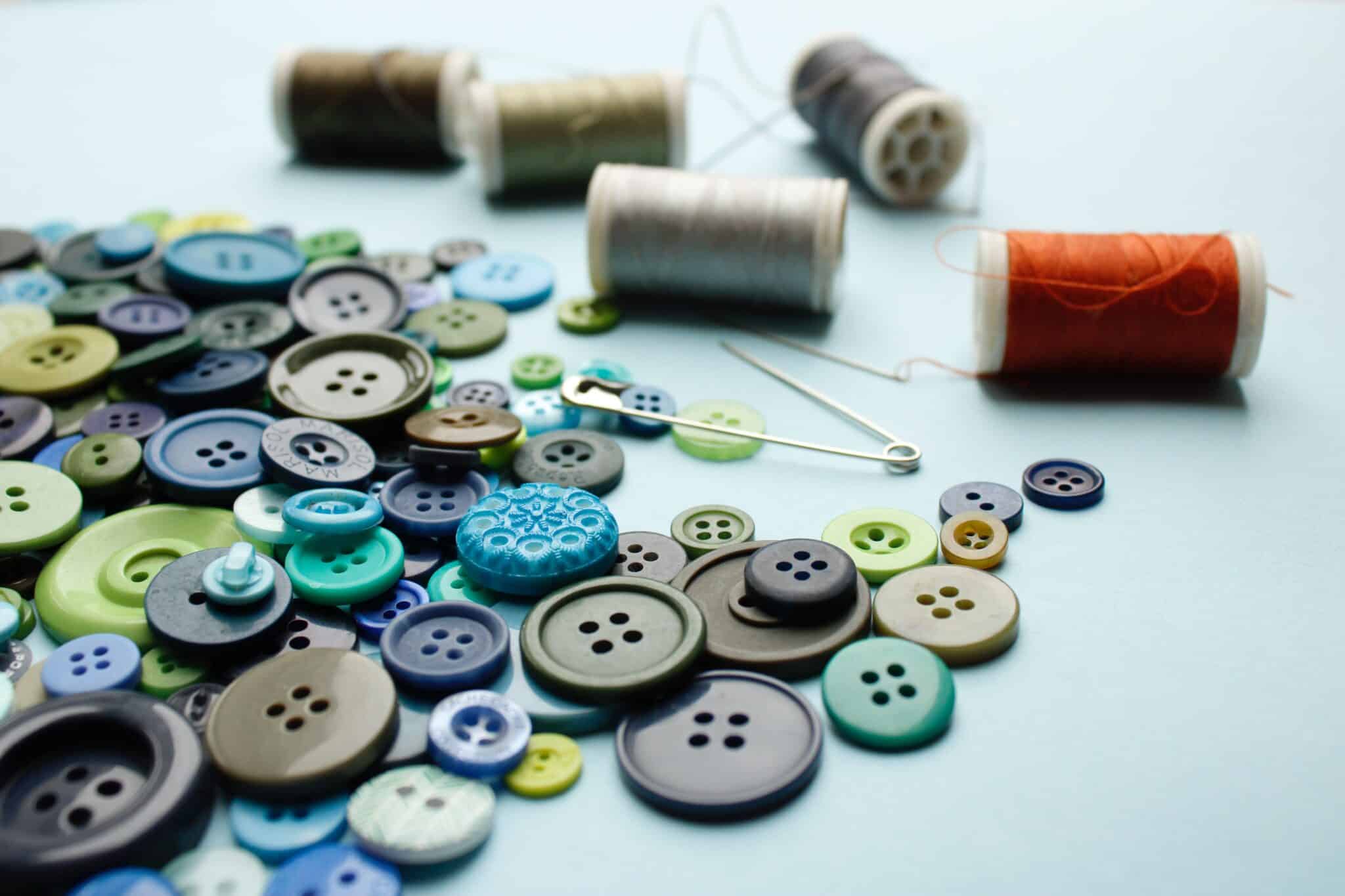 How to Sew a Button on Pants for a Beginner