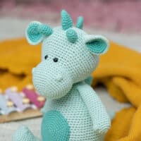 dragon animarumi stuffed crochet animal