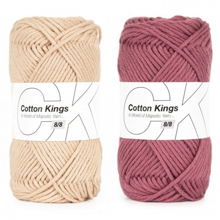 Hobbii cotton kings 8/8 yarn