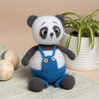 Panda Amigurumi Toy Teach You To Sew