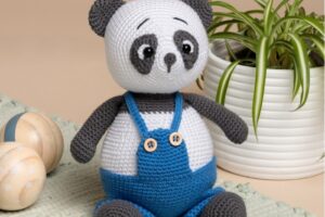 Panda Amigurumi Toy Teach You To Sew