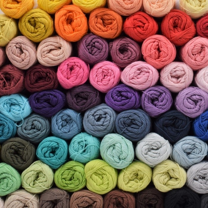 Hobbii Rainbow Cotton 8/4 yarn