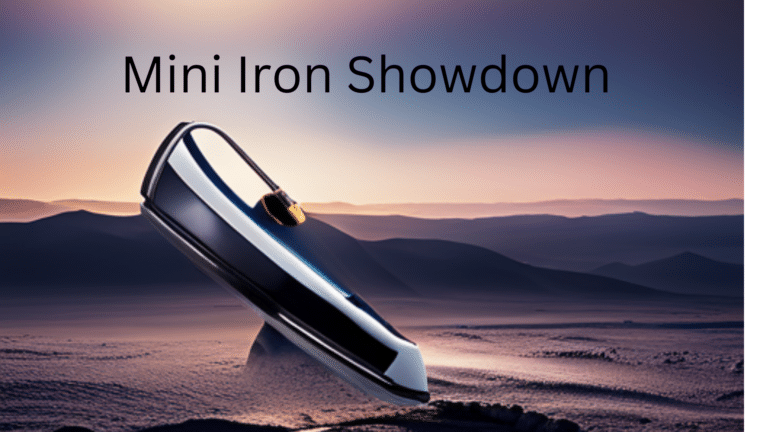 Mini Iron Showdown: Top 7 Travel Solutions For Crafting and Quilting