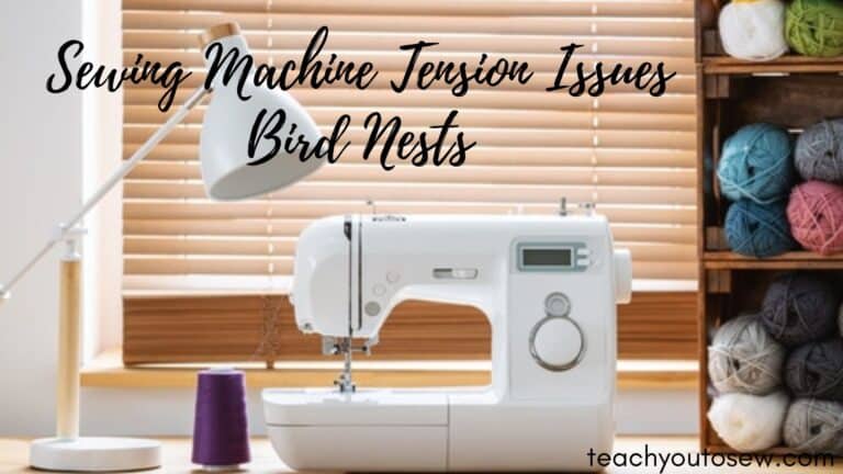 Sewing Machine Tension Issues SOLVED